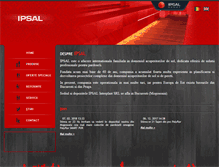 Tablet Screenshot of ipsal.ro